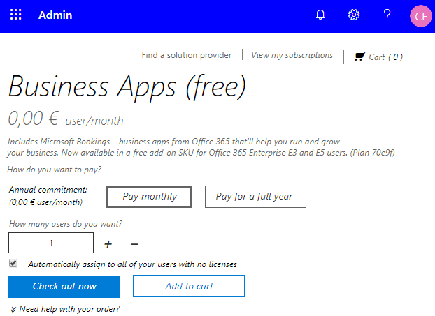 Microsoft Bookings