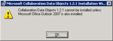 CDO für Outlook 2007