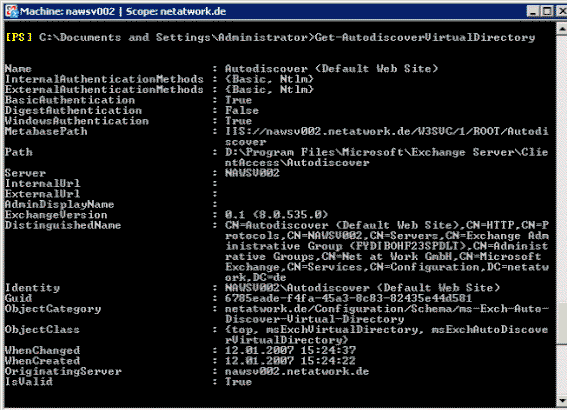 Outlook Autodiscover