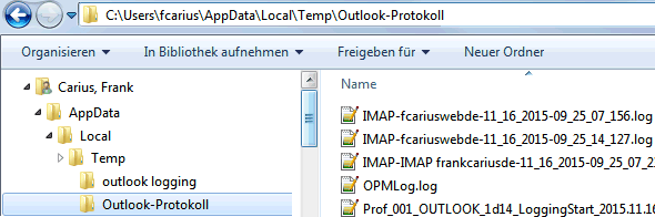 Outlook Client Logging Outlook Client Logging