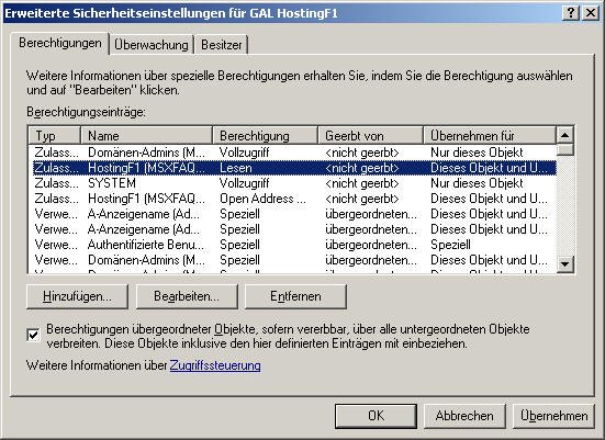 GAL für Firma 11