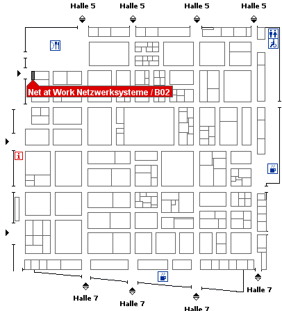 CeBit Hallenplan